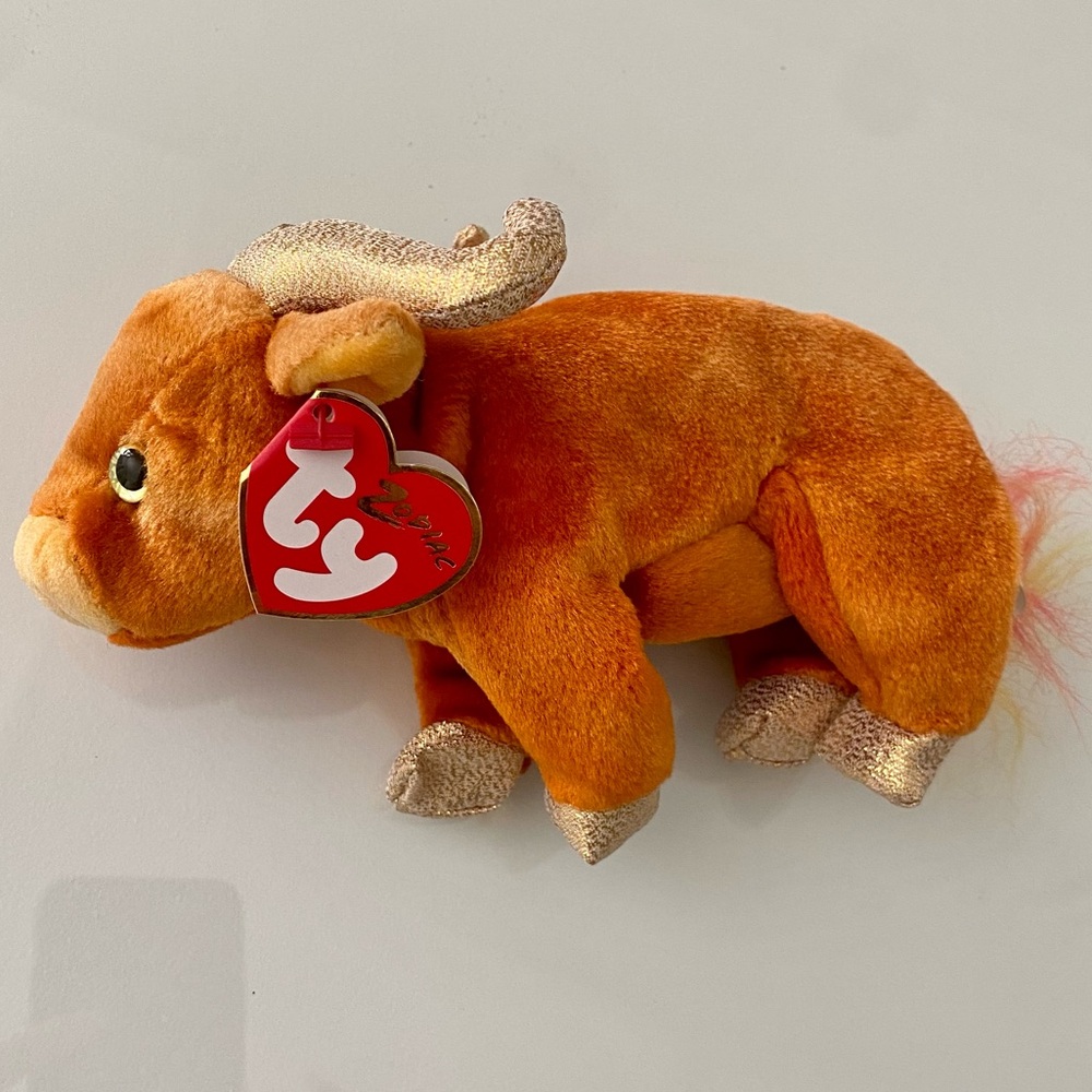 Ty Beanie Baby Zodiac Ox
